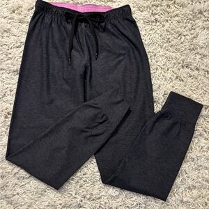 Pink Victoria’s Secret Ultimate Dark Gray  Jogger Pants with Drawstring Size S